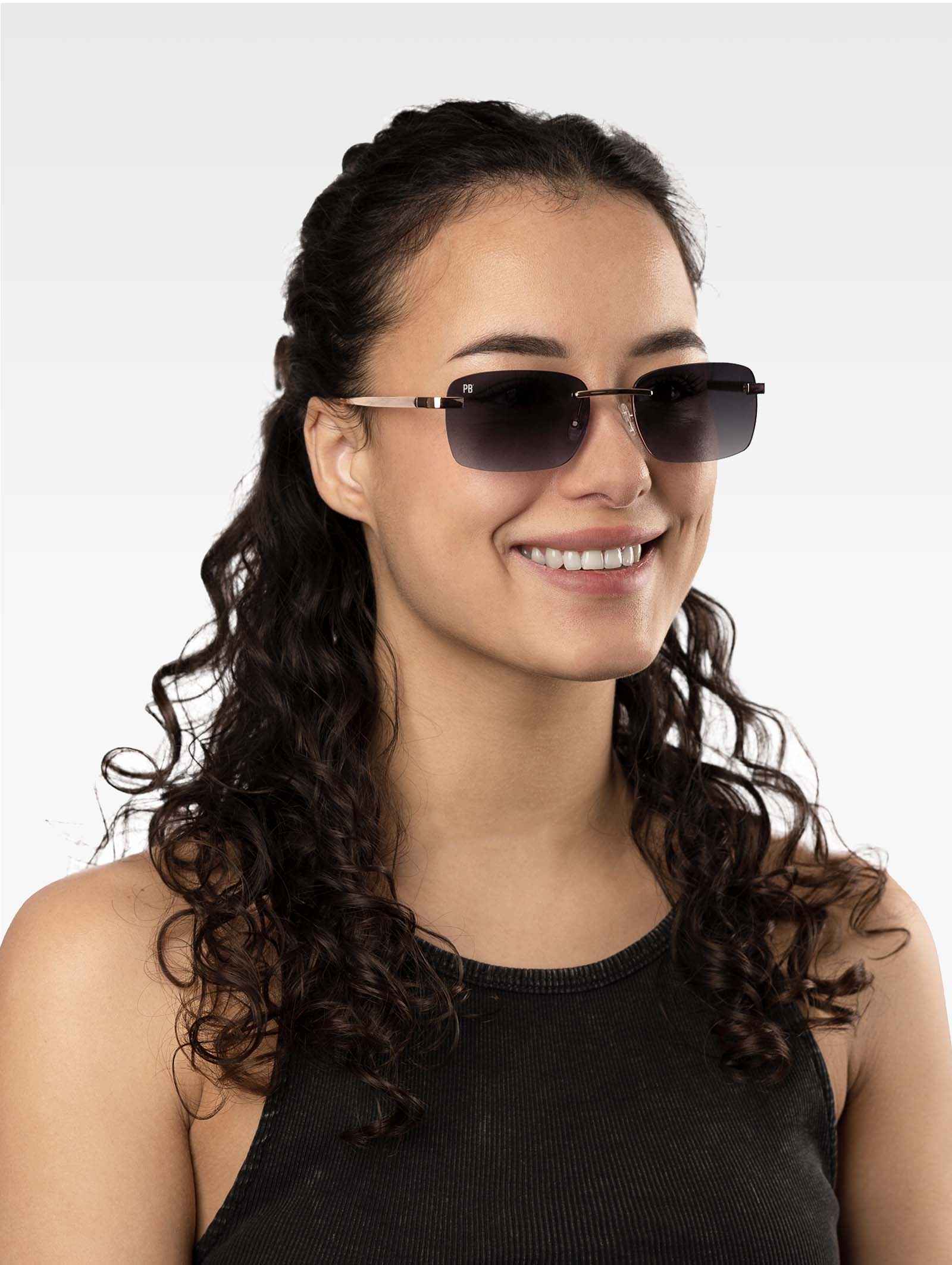 Venice Randloze zonnebril vrouw PB Sunglasses