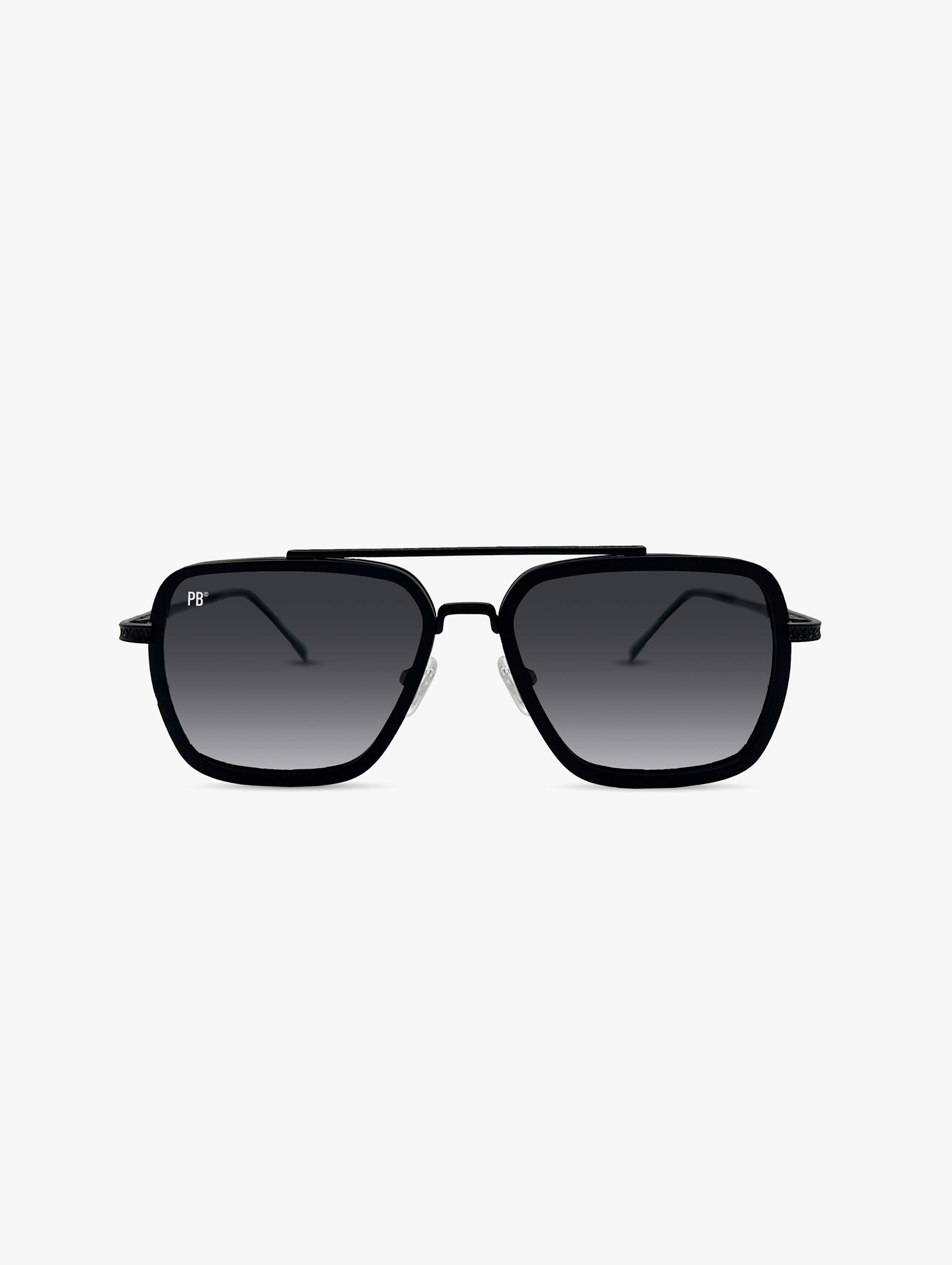 Schwarze Sonnenbrille Herren Damen polarisiert PB Sonnenbrille