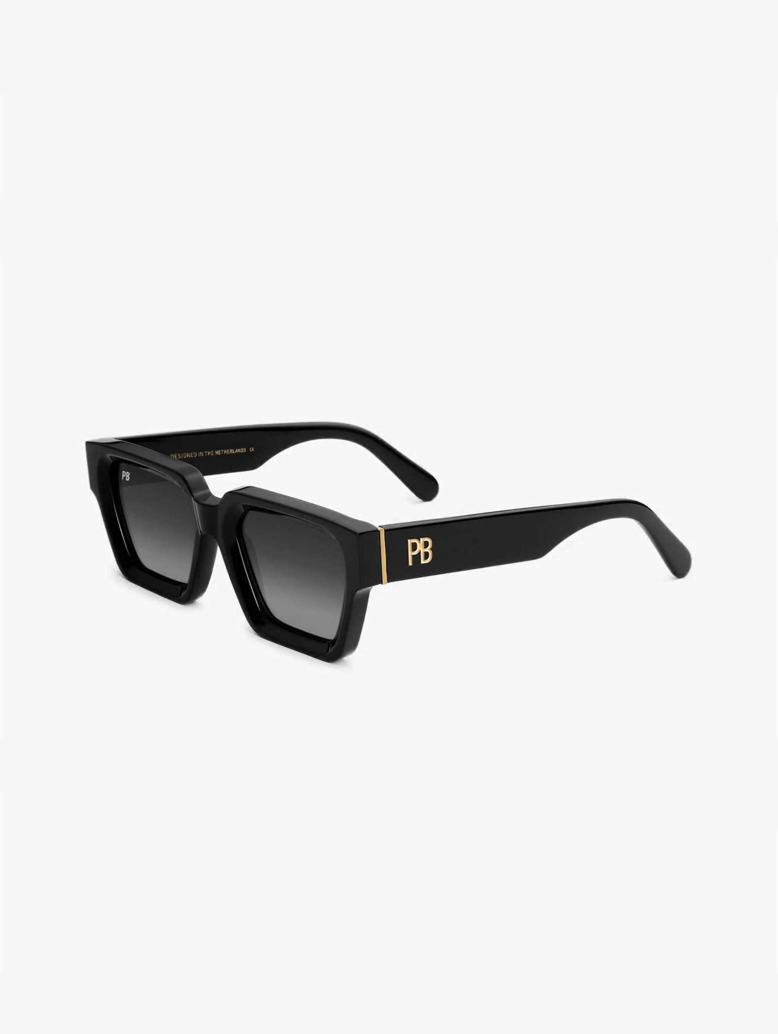 Luxor Acetate Black Sunglasses 2024