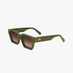 Luxor Sonnenbrille aus Acetat Olive 2024